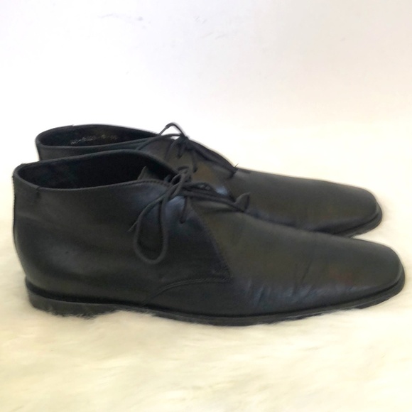 Gucci Men's Authentic BLACK Chukka Boots Sz 10D - Picture 4 of 9